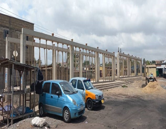 Construction of Shukura Market at Ablekuma