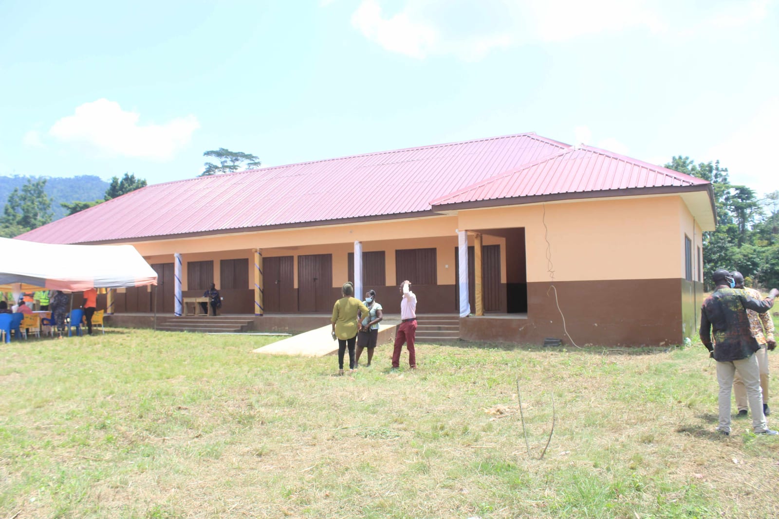 3 Unit Classroom Block at Akwasi Komfo
