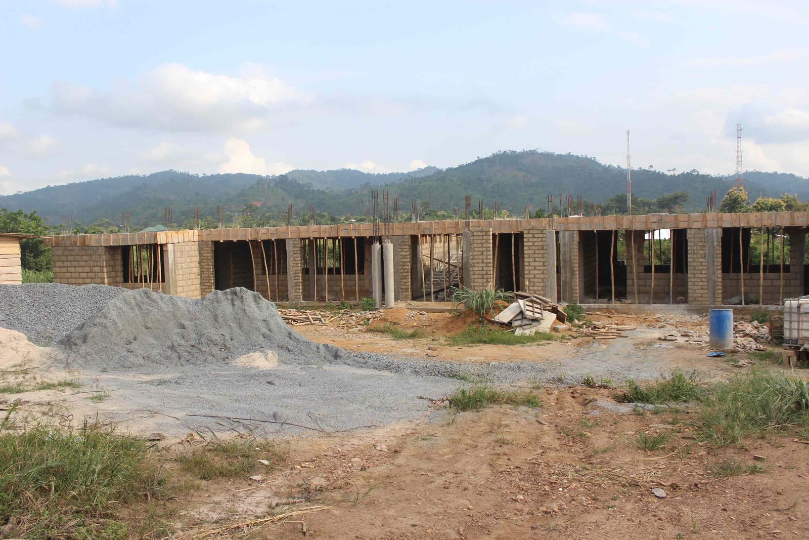 1No. 2 Storey Girls Dormitory (Ground Floor Phase 1) at Abuakwa State College Kyebi