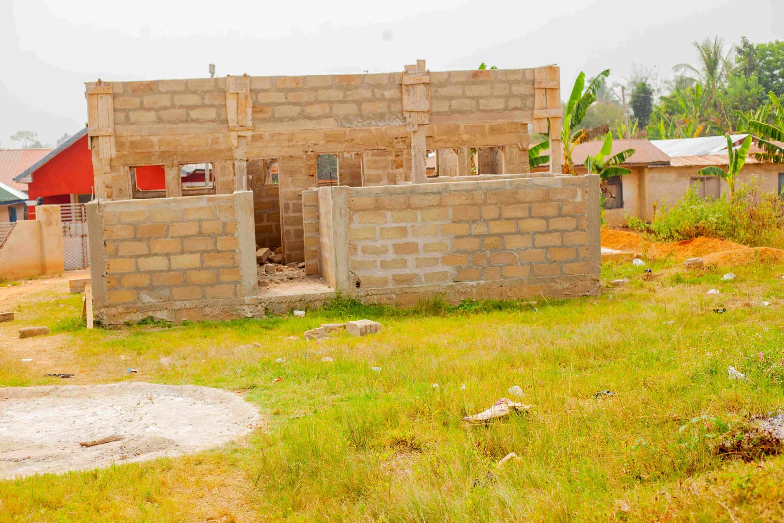 1No. 6 Seater Toilet Block with Mechanized Borehole for Addo Nkwanta M/A JHS