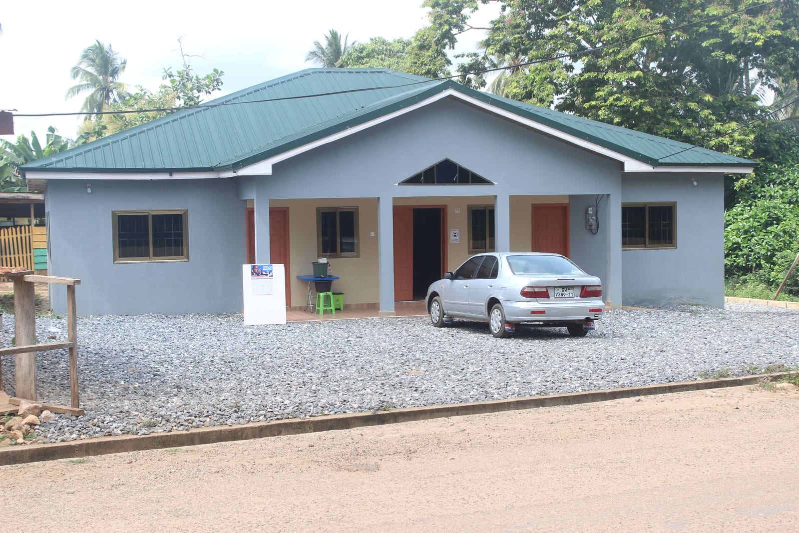 Construction of Apedwa Zonal Council office at Apdewa