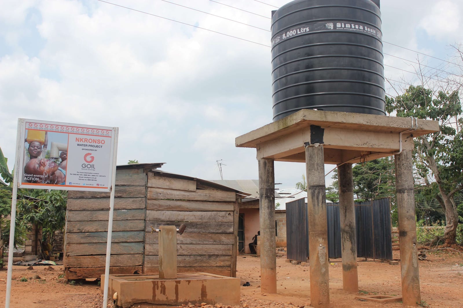 Mechanized Water System at Nkronso
