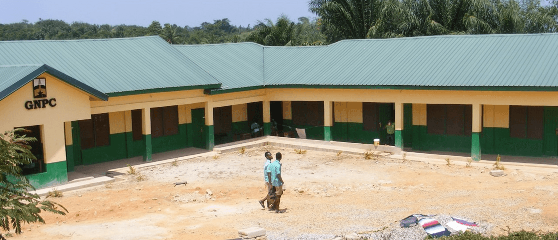 Getfund Emergency School Project at Abakrampa SHTS