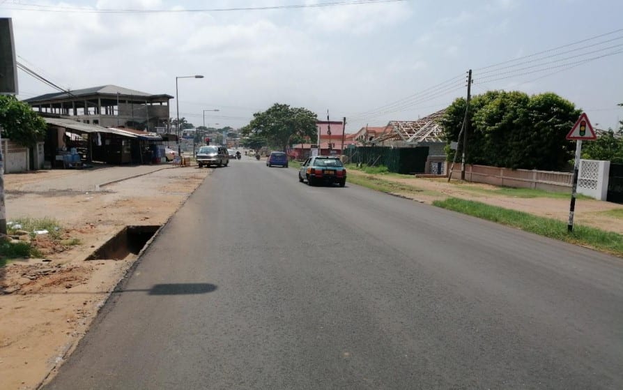 Asphalt overlay of 19.35km town roads in the Metropolitan