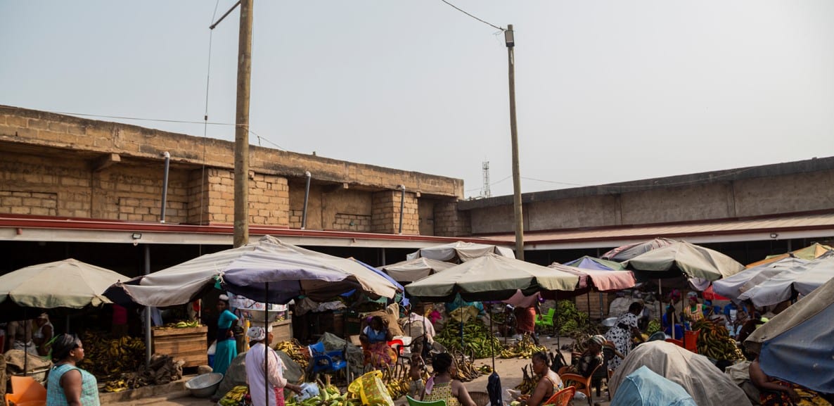 Reconstruction of Market Shed for Plantain Sellers at Agbogbloshie