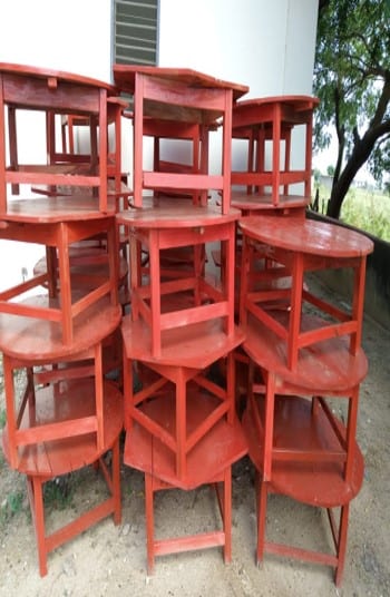 Supply of Dual Desk (100) and (80) Kg Tables and Chairs to Selected schools