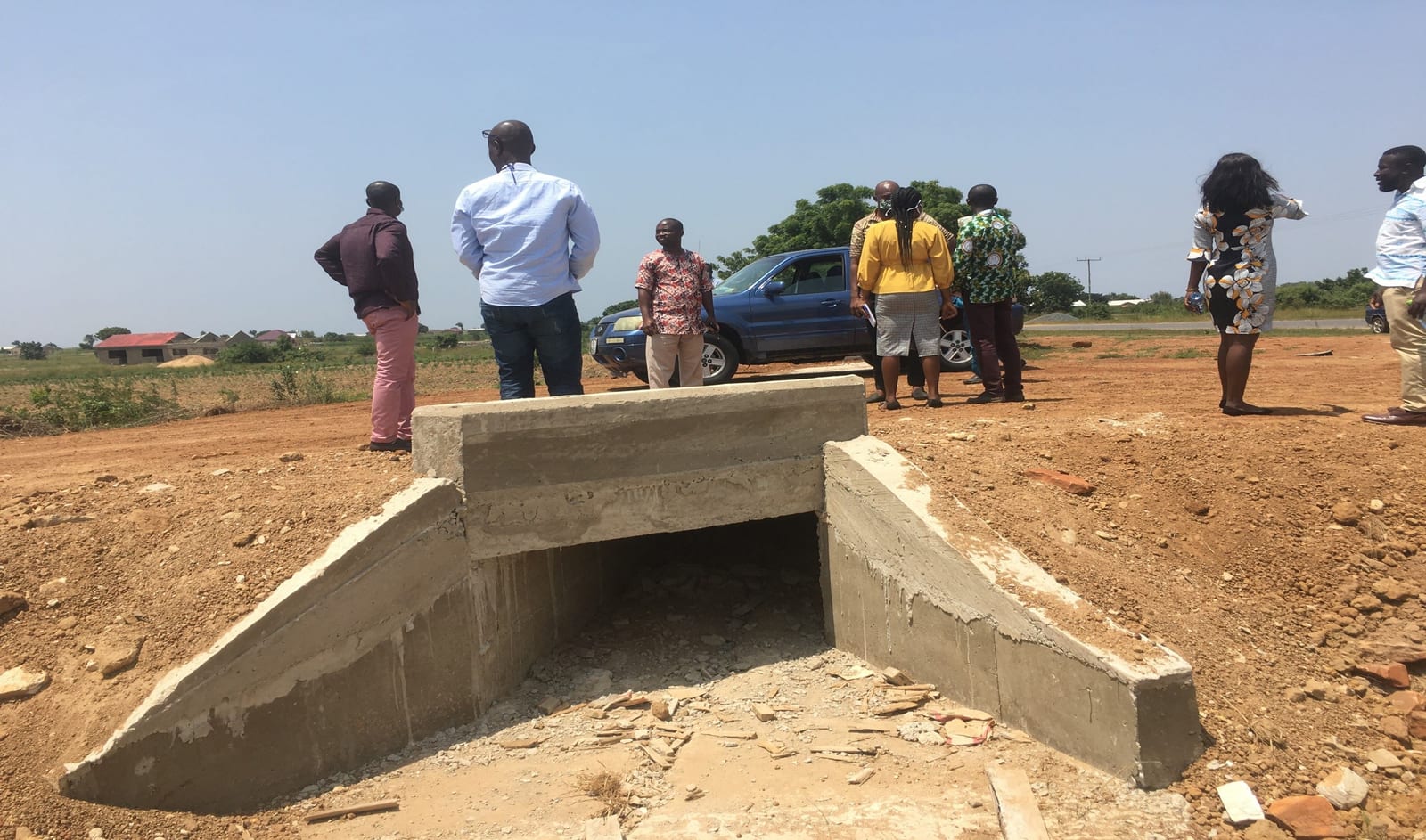 Construction of 1No. 900Mm Culvert at Axle Load Park