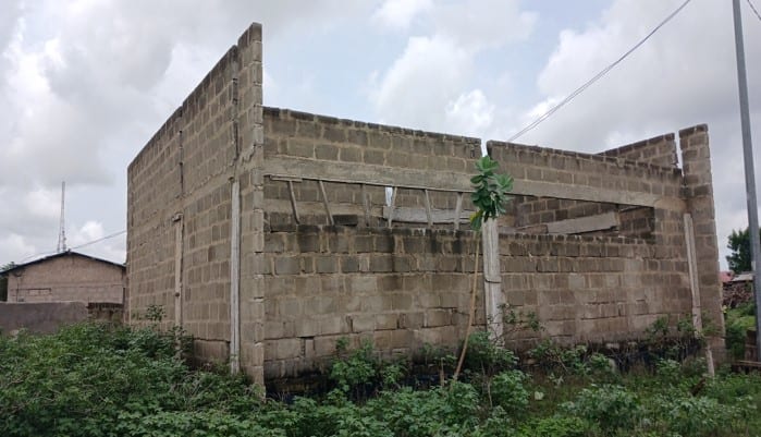 10 Seater Water Closet Toilet with Shower Facilities at Agbedrafor