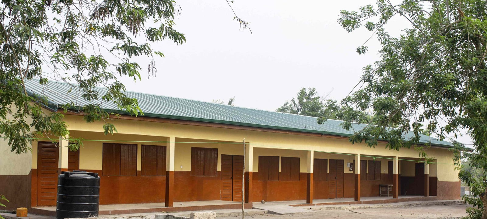 3-Unit Classroom Block with Office and Store at Henakope