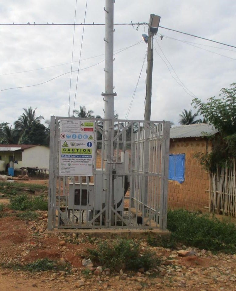 Ghana Rural Telephony and Digital Inclusion Project at Pewodie