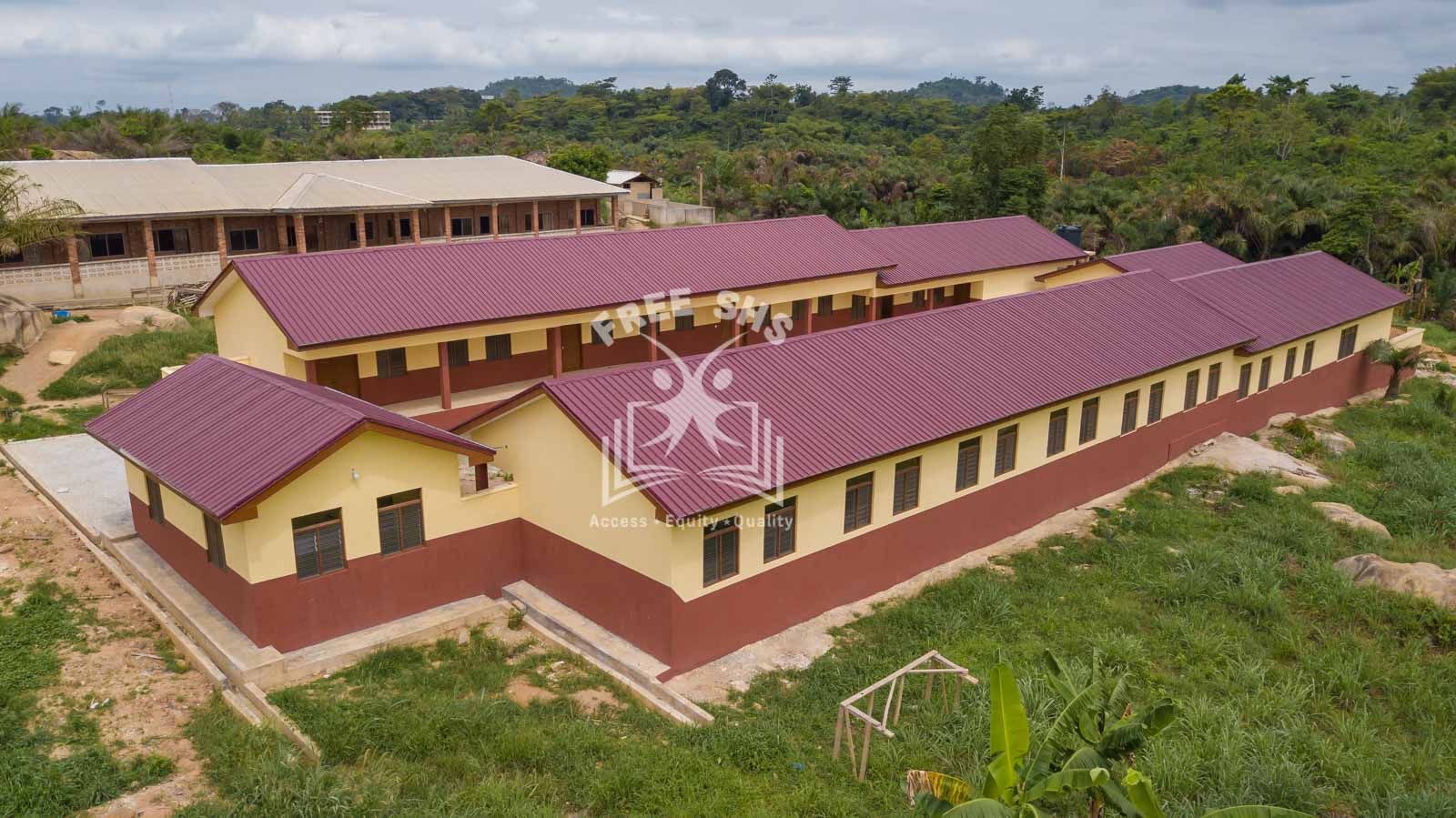 Getfund Emergency School Project at Asare Bediako SHS