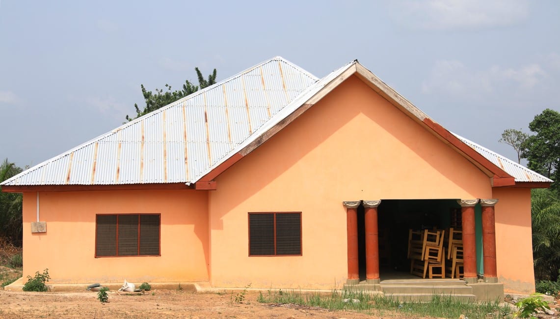 Construction of CHPS Compound with Mechanized Borehole at Adokwai
