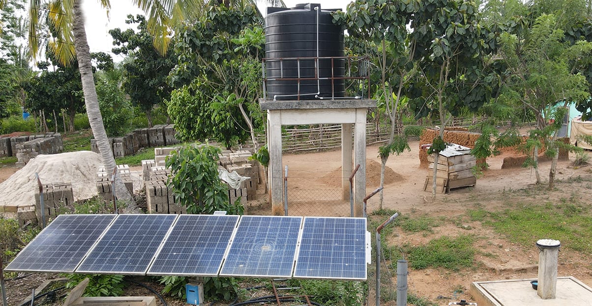Construction of Solar Powered Mechanized Borehole at Apagya