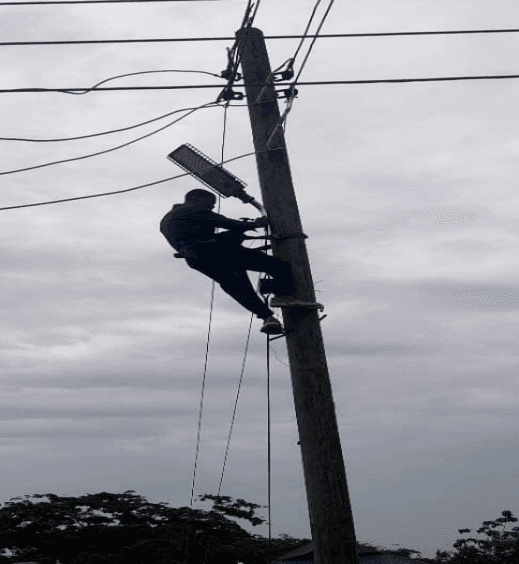 Maintenance of Streetlights at Afigya Kwabre North District
