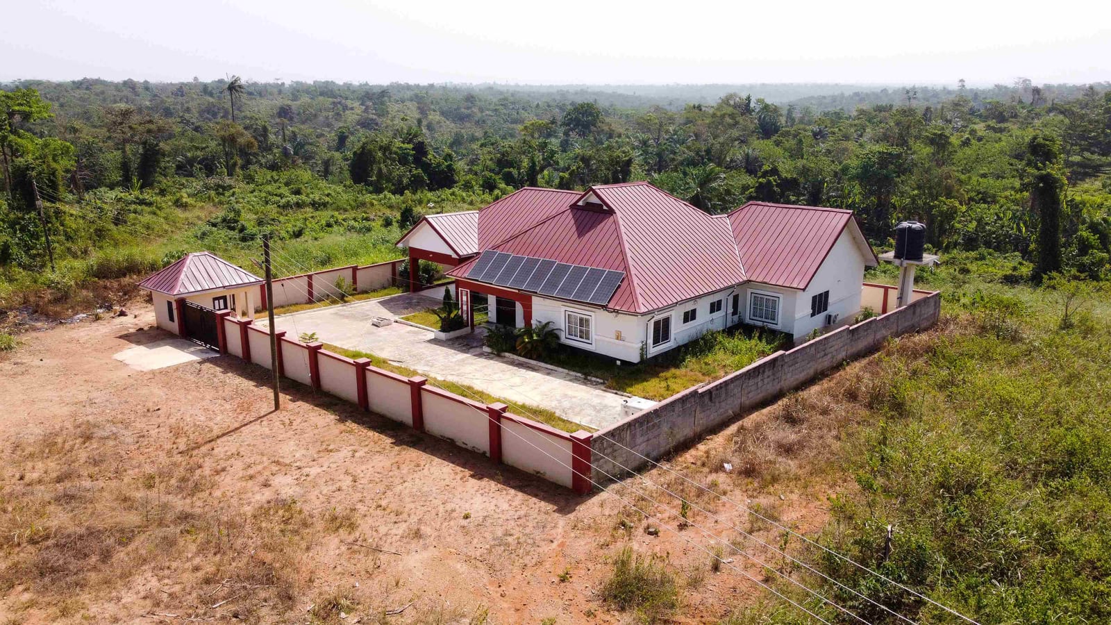 Construction of 1No. Court Residential Building at Boamang