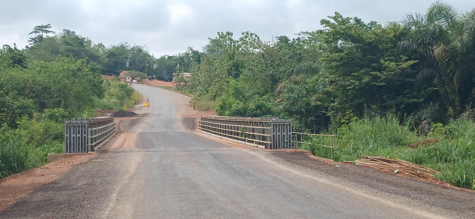 Construction of 1No. Steel Bridge at Nsuontem