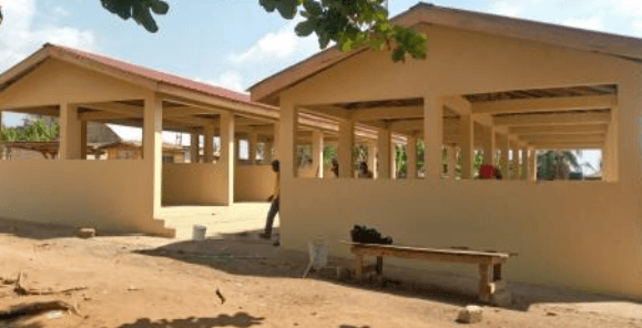 Construction of 1No. 24-Unit Market Stalls at Kyekyewere