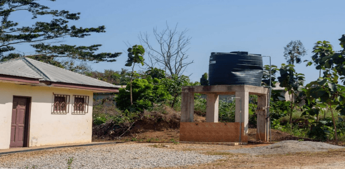 Mechanization of 1No. Borehole with Platform and Polytank at Amponsahkrom CHPS compound