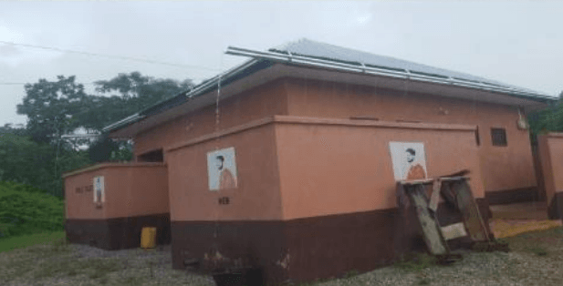 Construction of 1No. 12-Seater Aqua Privy Public Toilet at Boamang-Maase