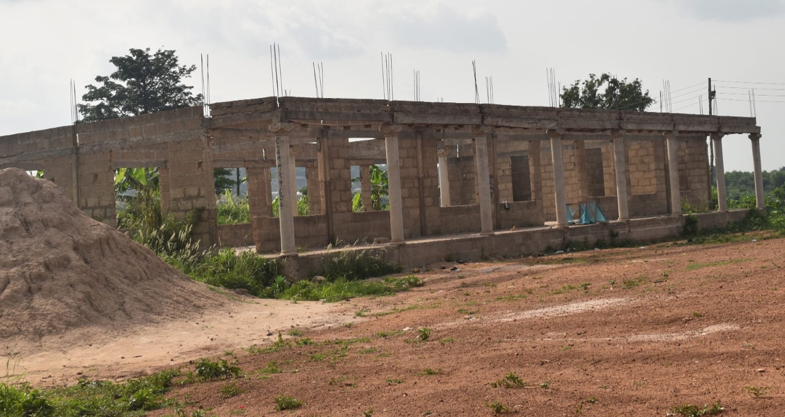 Construction of Kente Weaving Centre at Brofoyedru