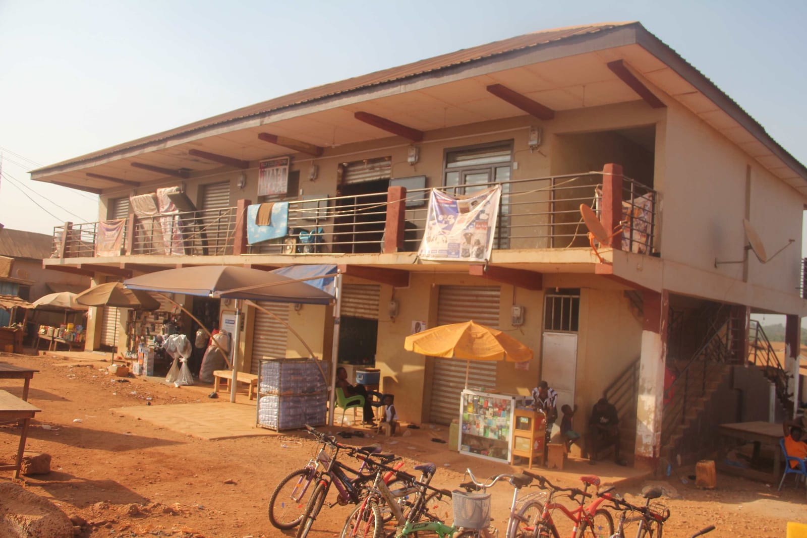 Construction of 24-Unit Lockable Stores at Kunsu Market