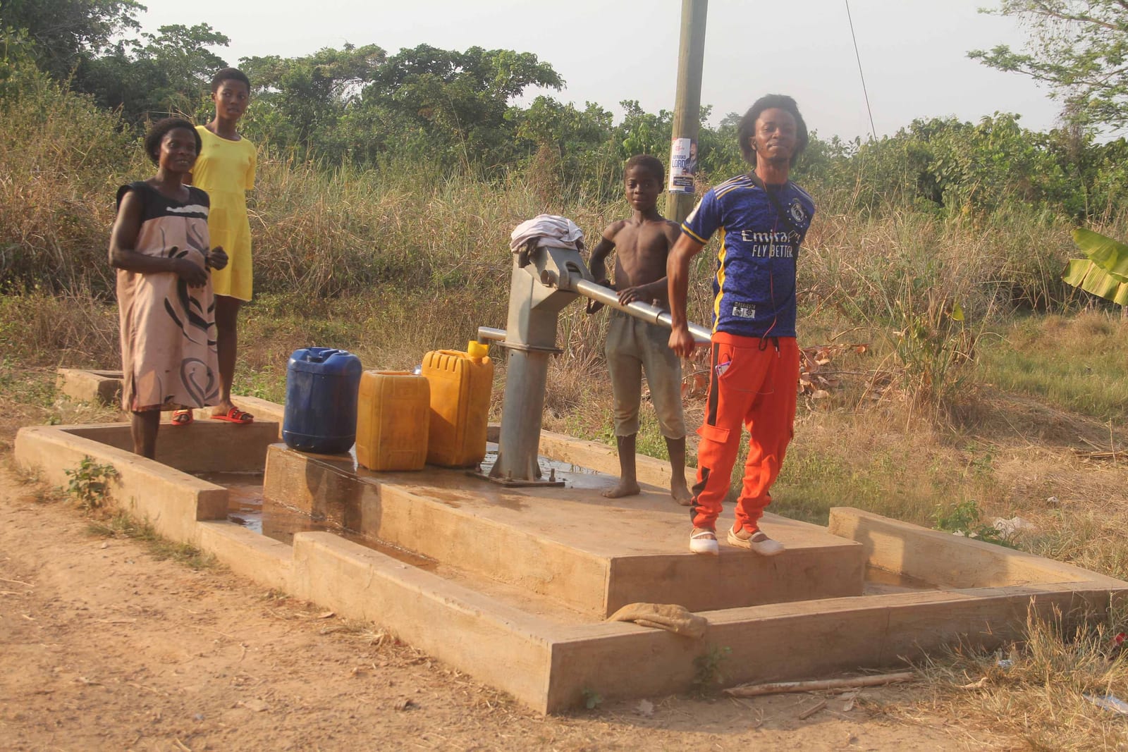 Construction of 1No. Hand Pump Borehole at Anitemfe