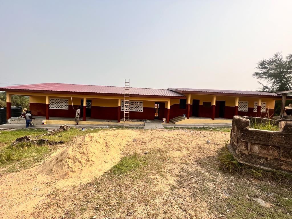 Rehabilitation of 3-Unit Classroom at Ahuntumano M/A primary school