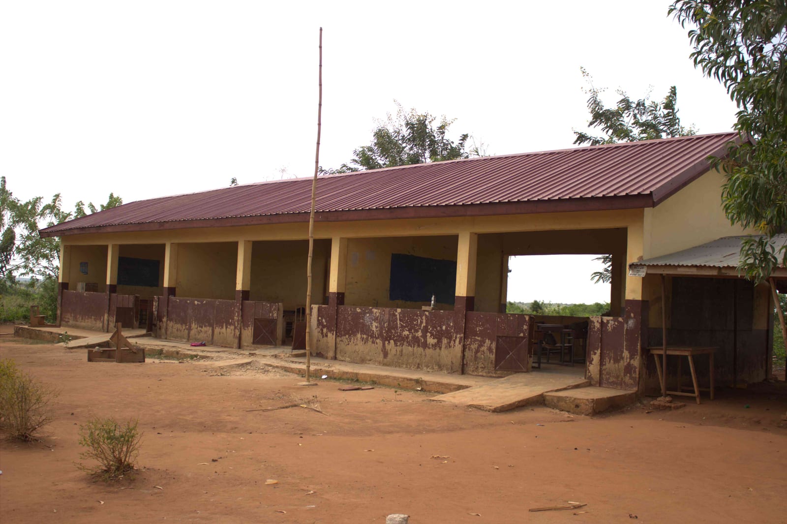 1No. 3-Unit Classroom Pavilion at Nuaxorve DA Basic School