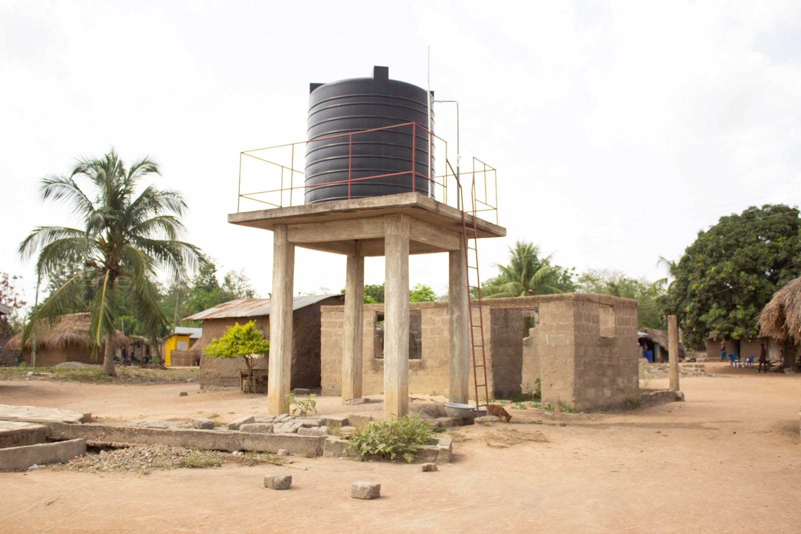 Construction of Community Water Project at Agbondo
