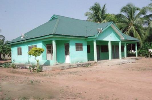 Construction of CHPS compound at Atidzive