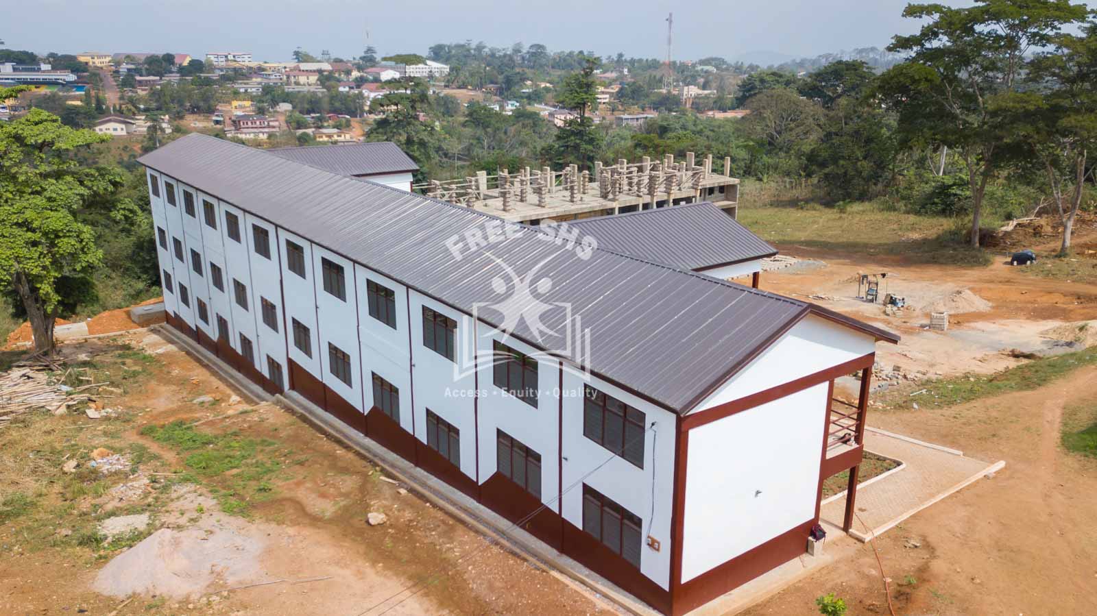 Getfund Emergency School Project at Okuapeman SHS