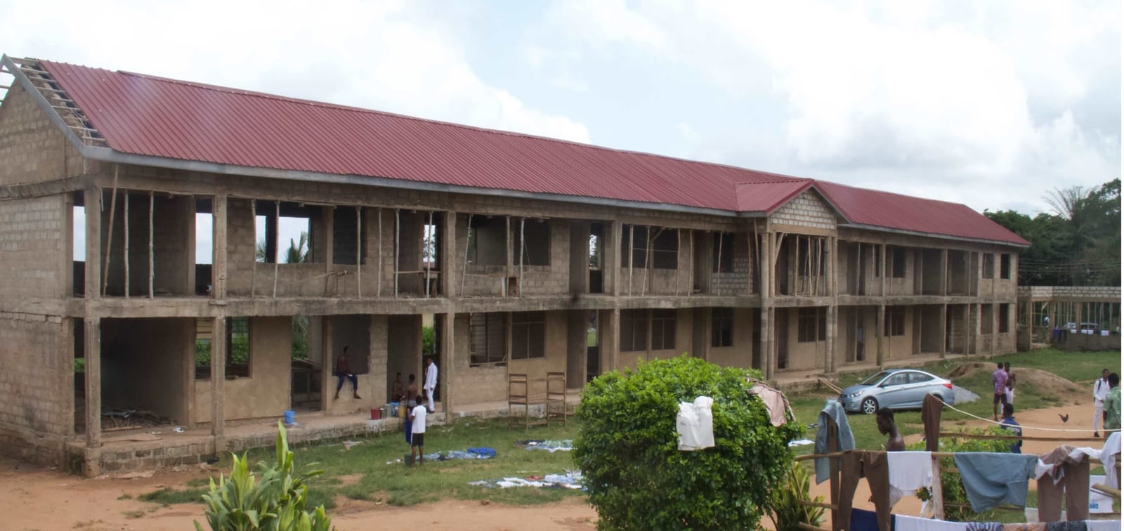 Boys' Dormitory with Ancillary Facilities at Aburi Presbyterian SHTS