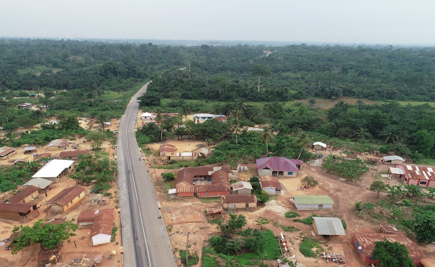 Bitumen Surface Dressing Of Ayirebi - Adubiase Road