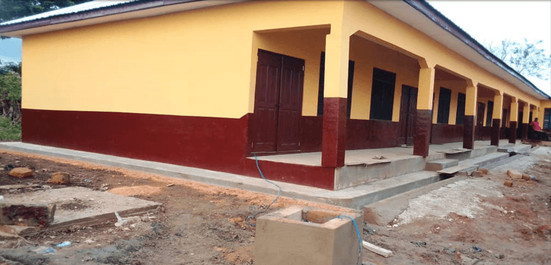Construction of 3-Unit Classroom Block with Ancillary Facilities at Donkoase