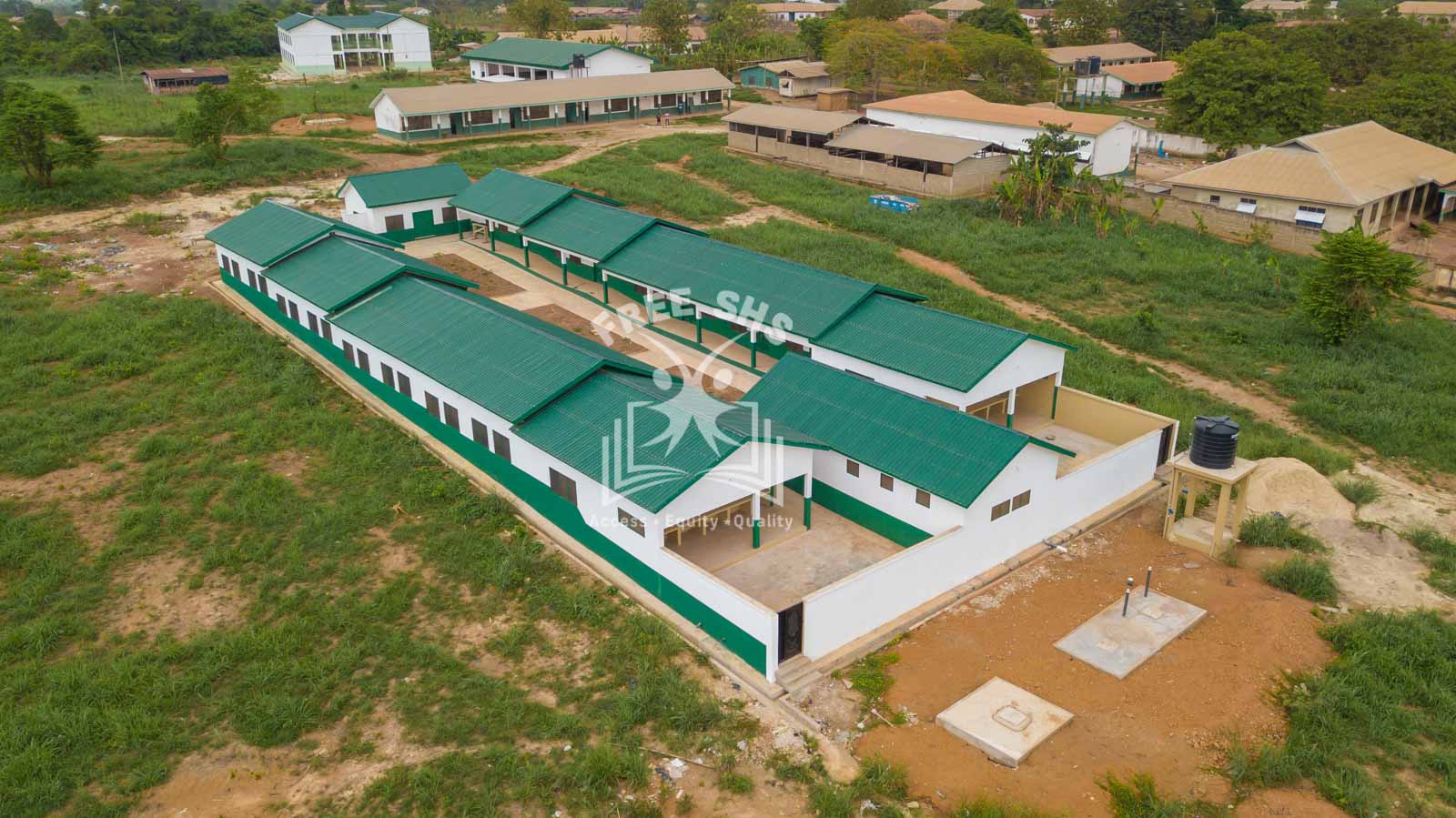 Construction of 2-Storey Boys' Dormitory Block at Manso Adubia