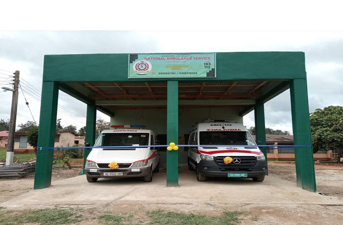 Construction of Ambulance Bay for Manso Adubia Constituency