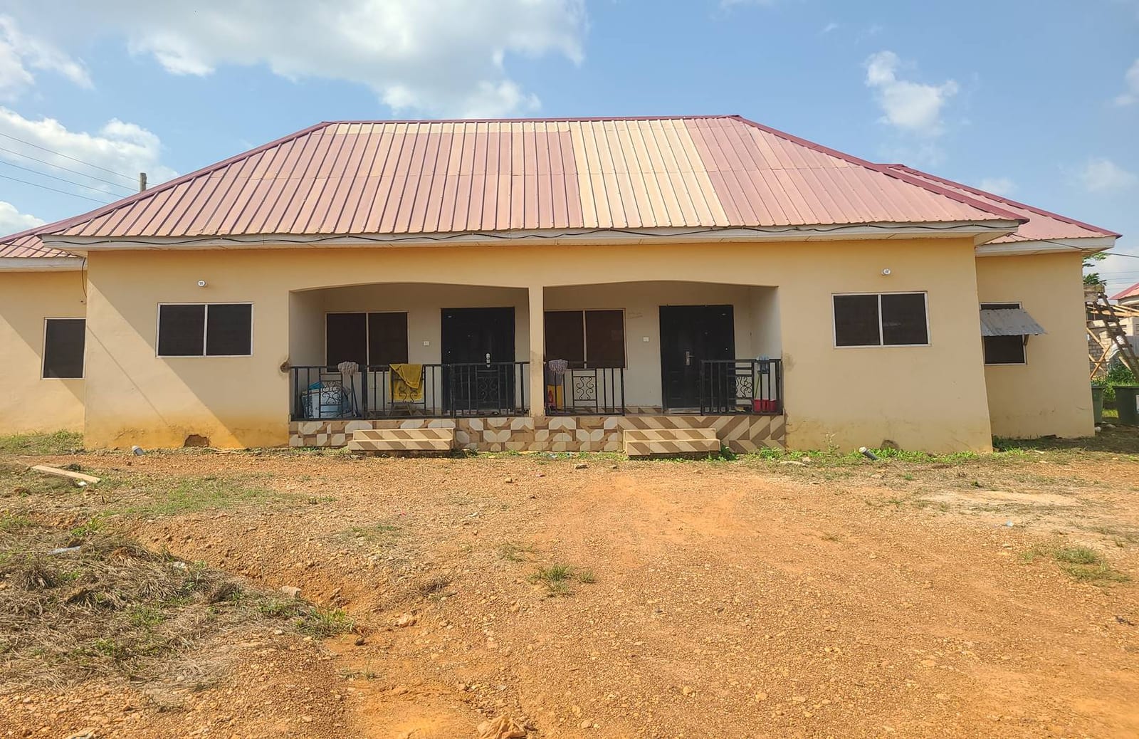 Construction of 2No. 2-Bedroom Apartment Nurses' Quarters at Manso Adubia