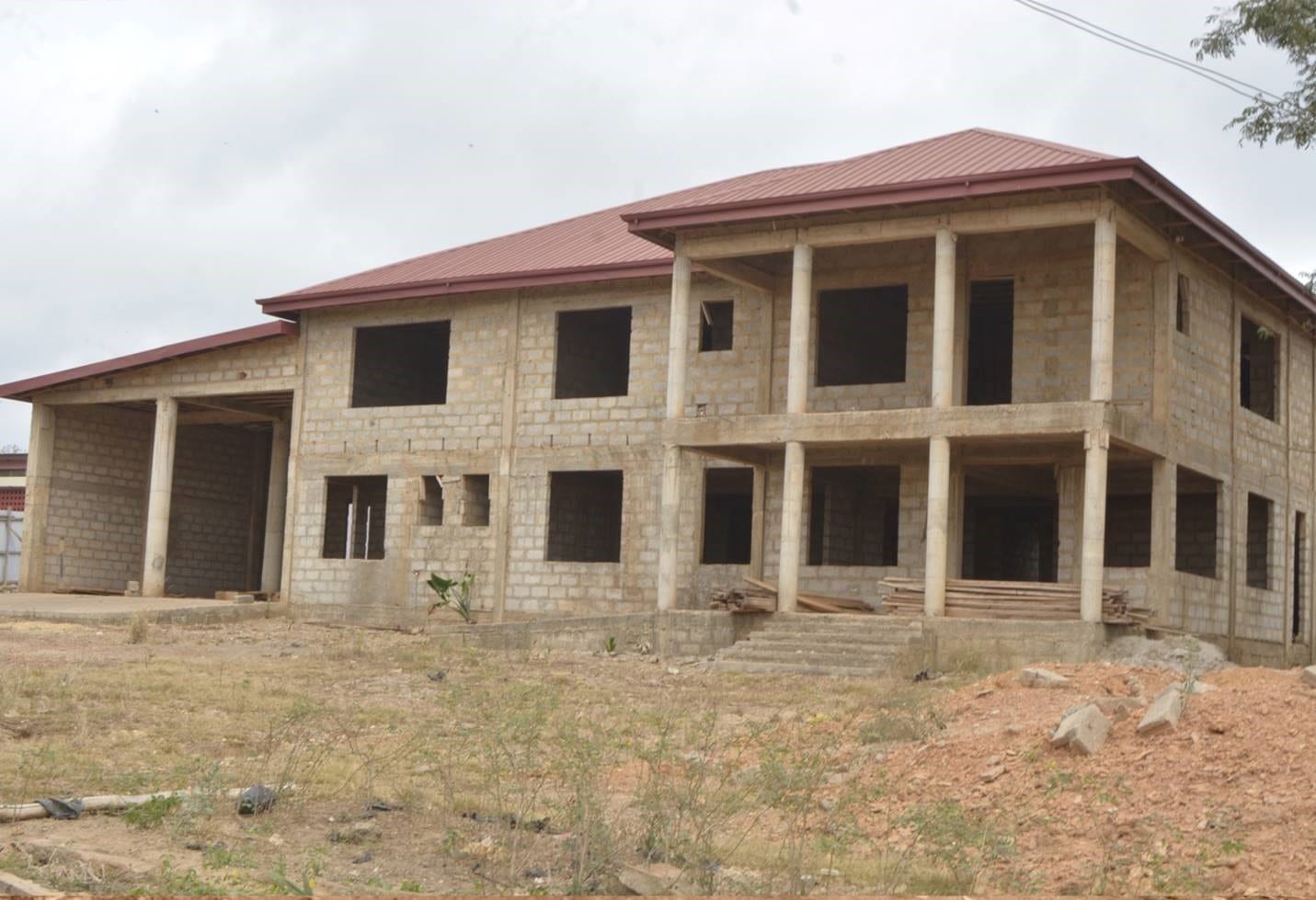 Construction of Fire Station at Manso Adubia
