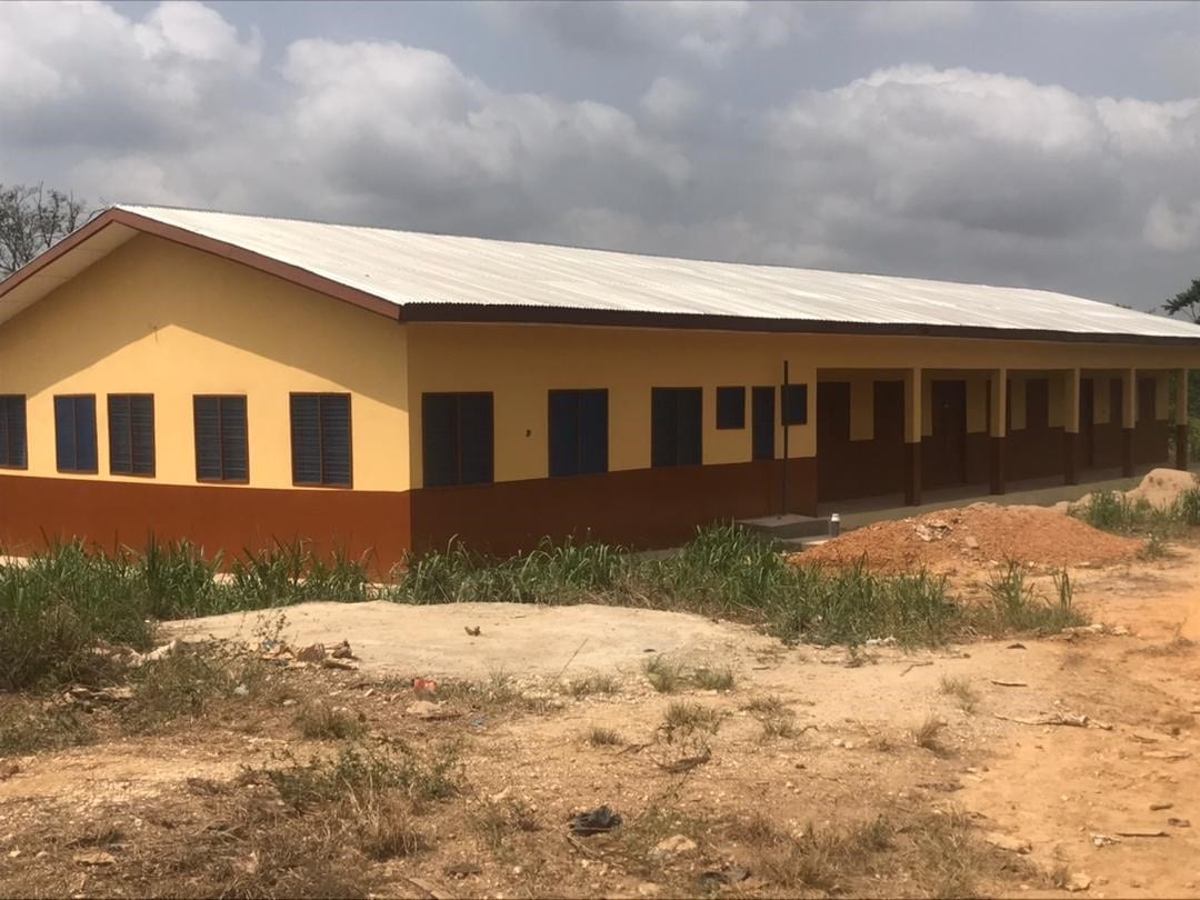 1No. 3-unit Classroom Block with Ancillary Facilities at Manso Kwahu