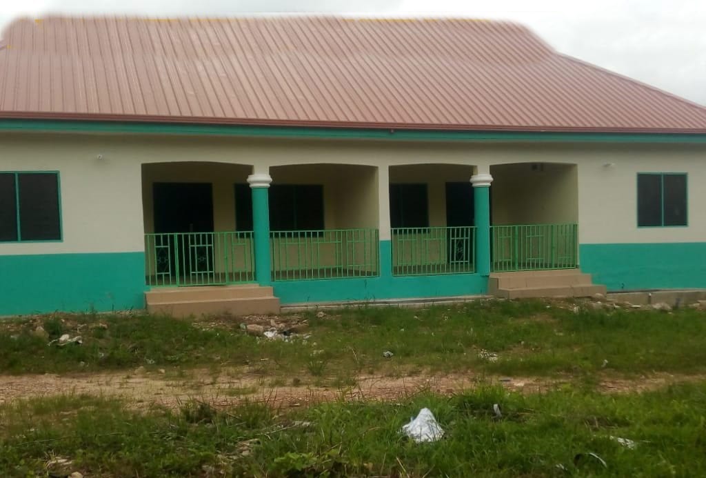 1No. 4-unit Nurses' Quarters at Manso Nkwanta Health Centre