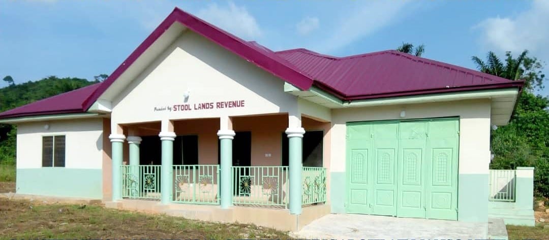 Medical Officers Bungalow at Manso Nkwanta Health Centre
