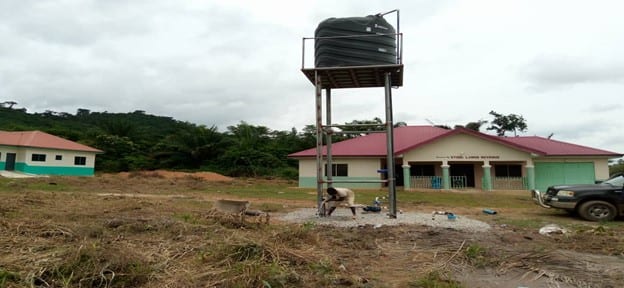 Drilling and Mechanisation of Borehole with Overhead Tank at Manso Nkwanta Health Centre