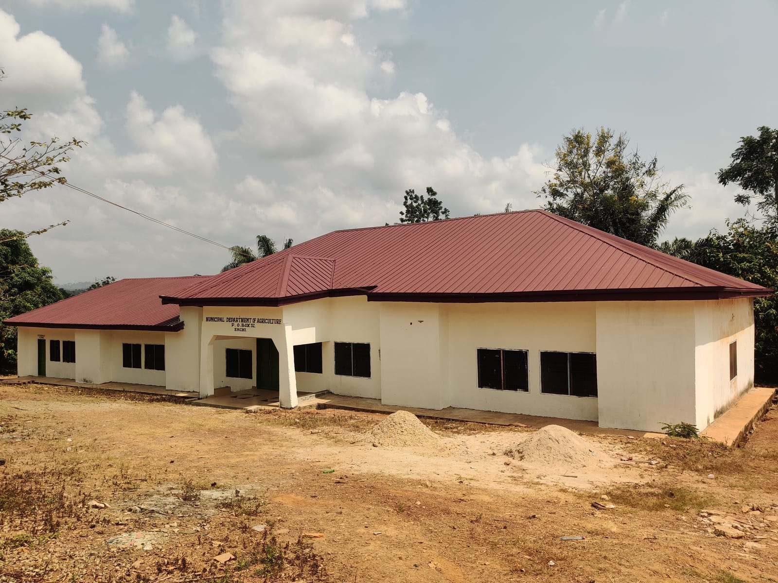Renovation and Maintenance of Municipal Agric Office at Enchi