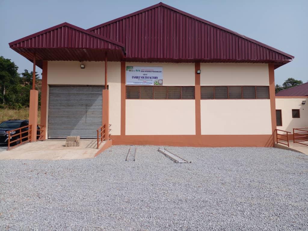 Construction of Plantain Factory at Agogo