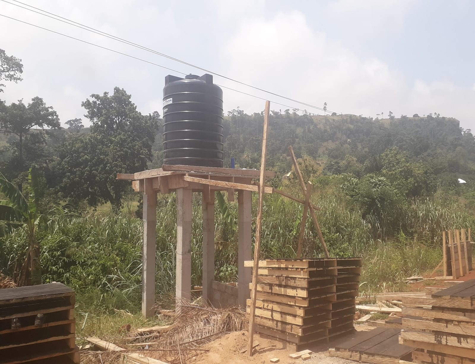 Construction of 3No. Mechanised Borehole with Overhead Tank at Agogo