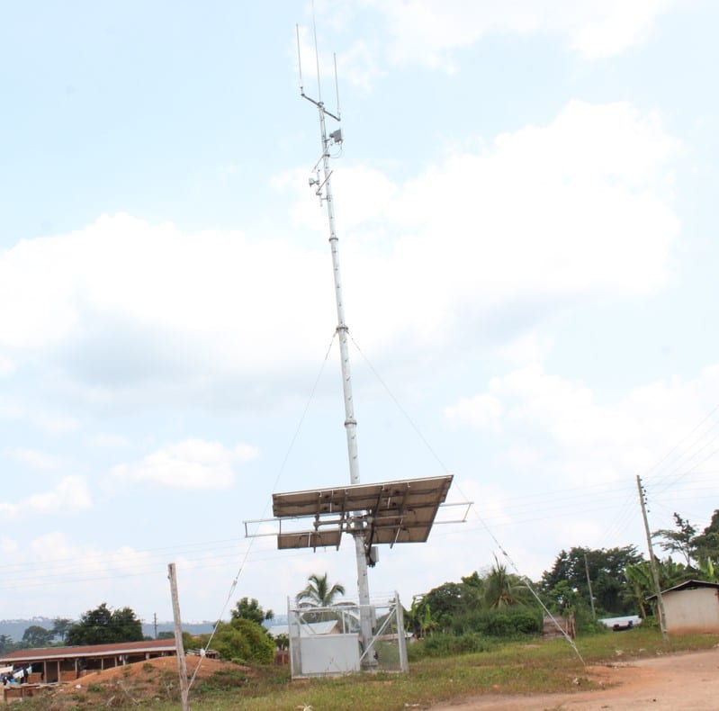 Installation of Telecommunication Mast at Amantia
