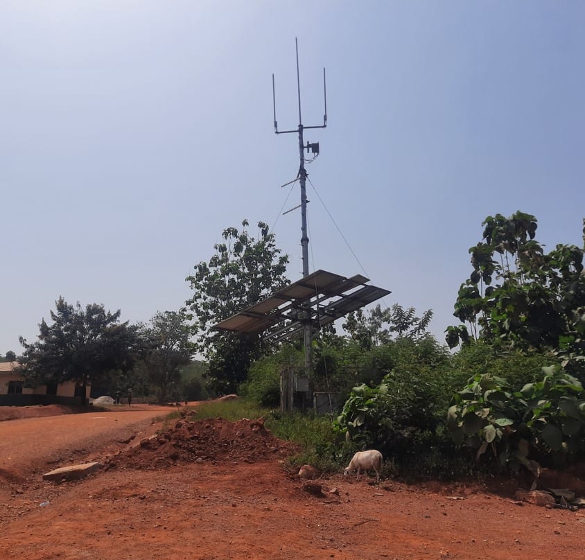 Installation of Telecommunication Mast at Komeso