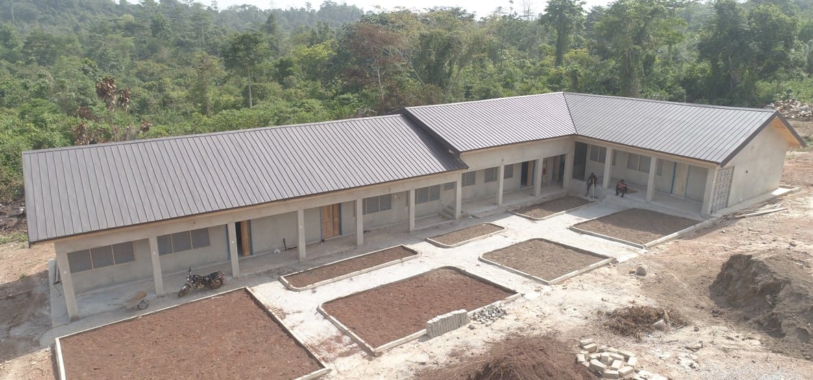 3-Unit Classroom Block with Ancillary Facilities at Asempaneye