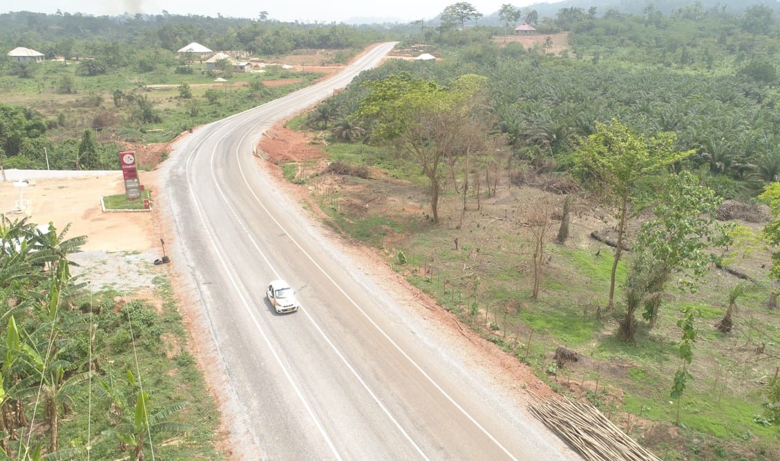 Bitumen surfacing of 7km road from Juaso through Nkwanta to Onogu