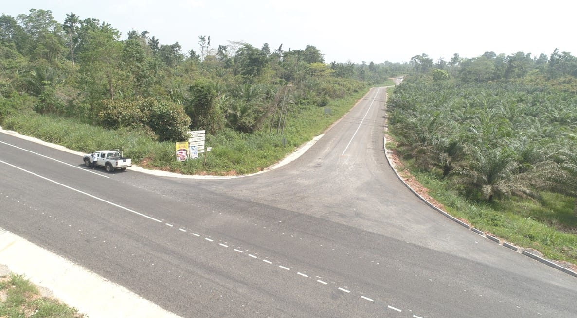 Bitumen surfacing of 12.5km road from Saabo Junction to Komeaboi